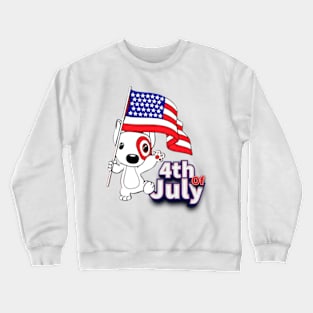 American Flag Bullseye Team Member Crewneck Sweatshirt